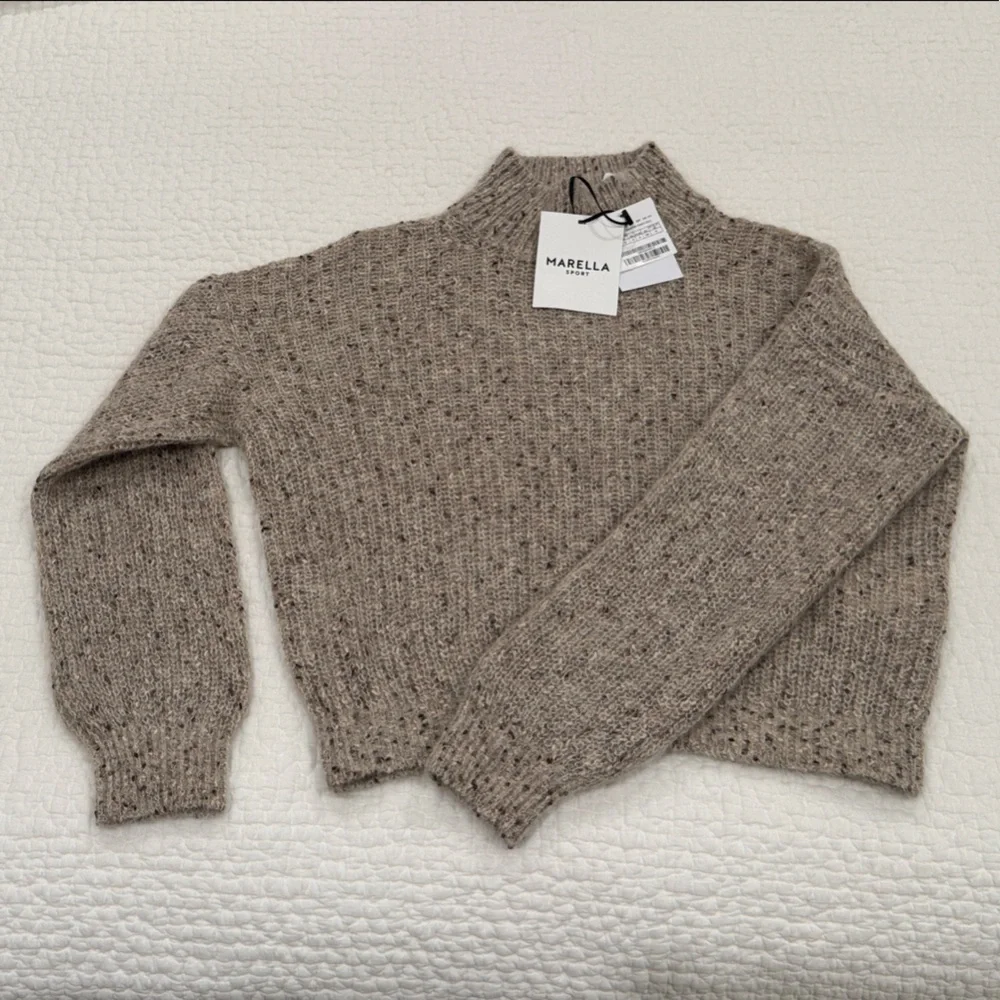 NWT MARELLA Delia Mohair and Alpaca Sweater - Picture 6 of 7